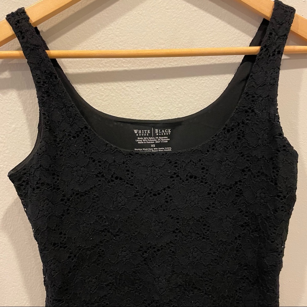 Black Lace Tank